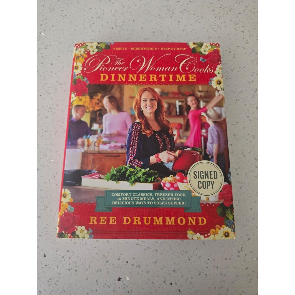 SIGNED The Pioneer Woman Cooks Come and Get It! by Ree Drummond, autographed